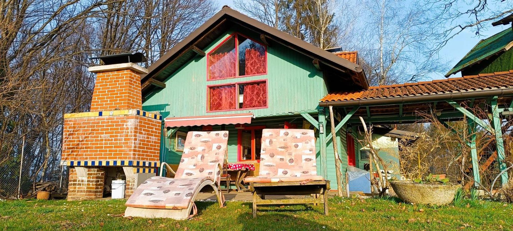 Villa Fairytale Wooden House By Ljubljana Grosuplje Exterior foto