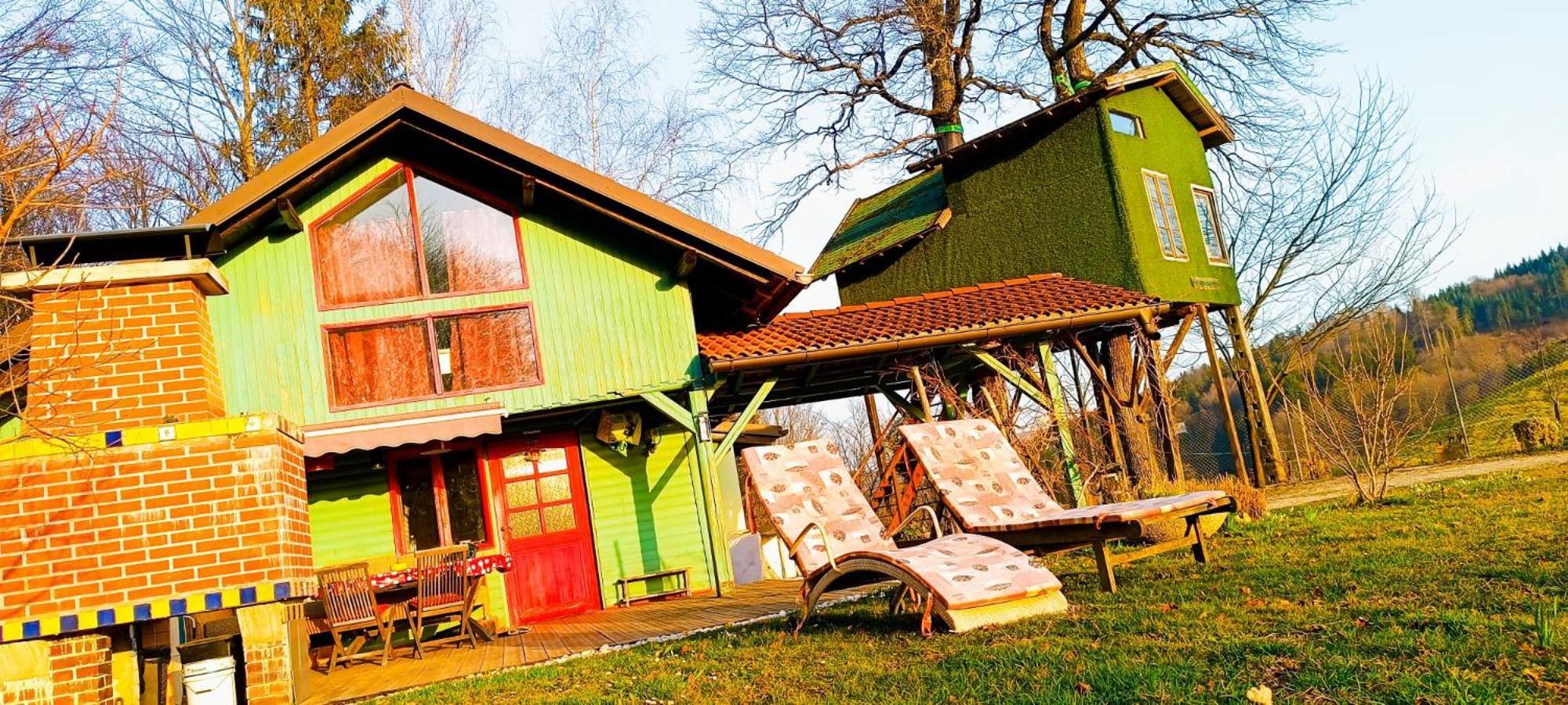 Villa Fairytale Wooden House By Ljubljana Grosuplje Exterior foto